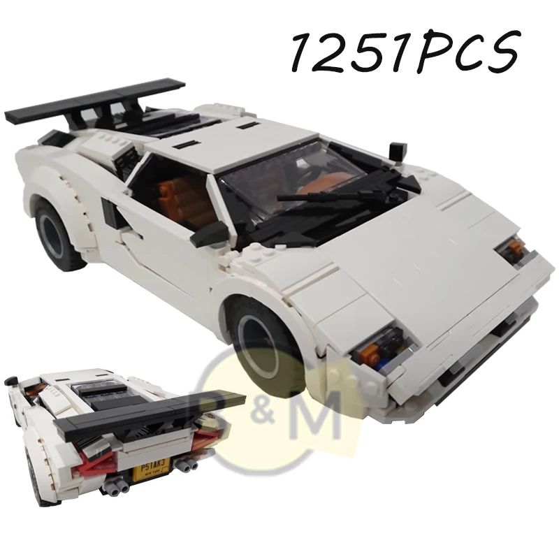 

NEW 1:13 LC5000 classic supercar model buiding kit block self-locking bricks holiday birthday christmas gift