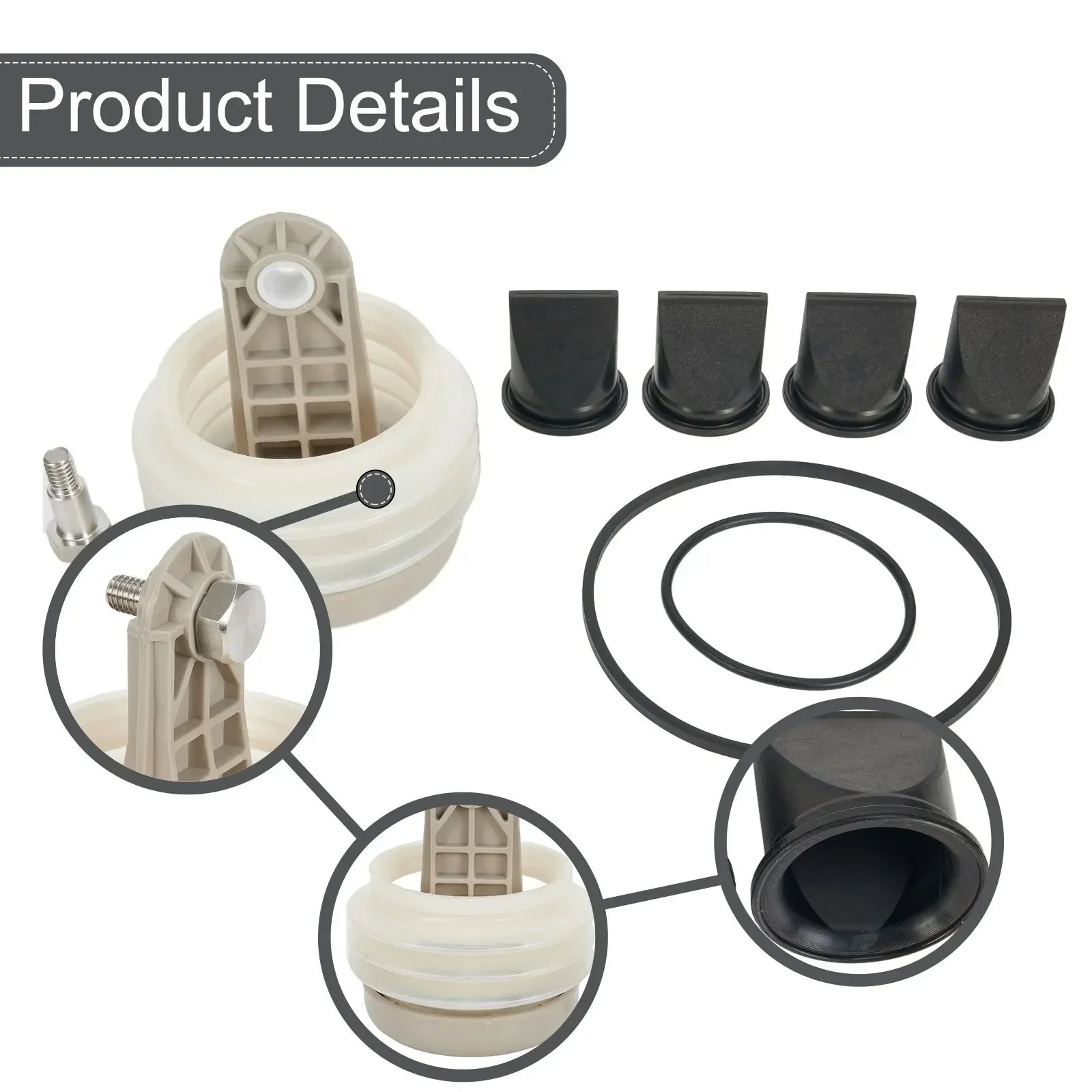 Maximize Pump Performance with 385230980 Bellows Kit for Dometic S T J VHT and VG Series Boost Sales with Improved Efficiency