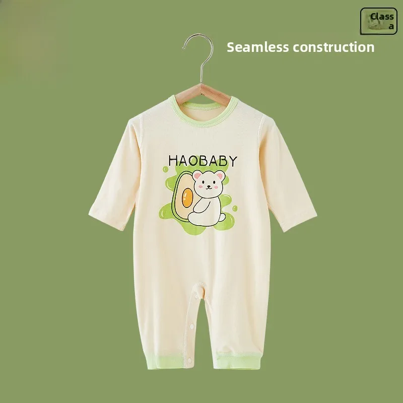 

Новинка! Детская летняя тонкая одежда с длинным рукавом из модала без швов в китайском этническом стиле Qiuqi. Осенняя коллекция.