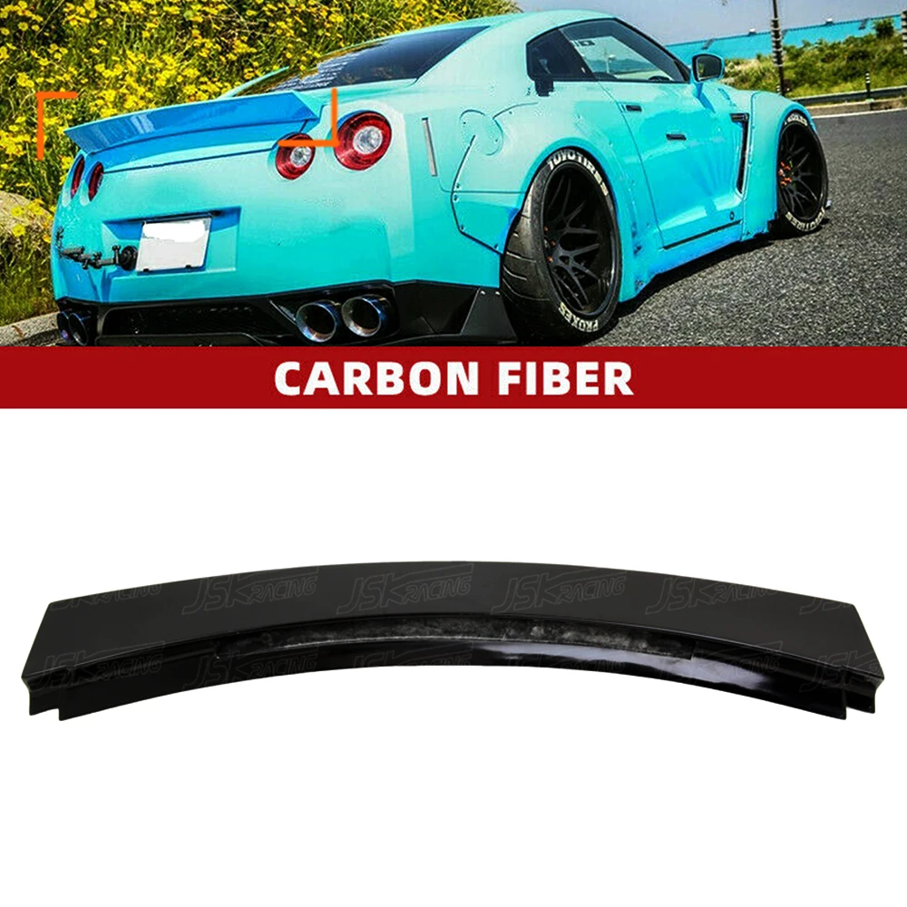 For Nissan Gtr R35 2008-2016 L P Style Glass Fiber Rear Spoiler