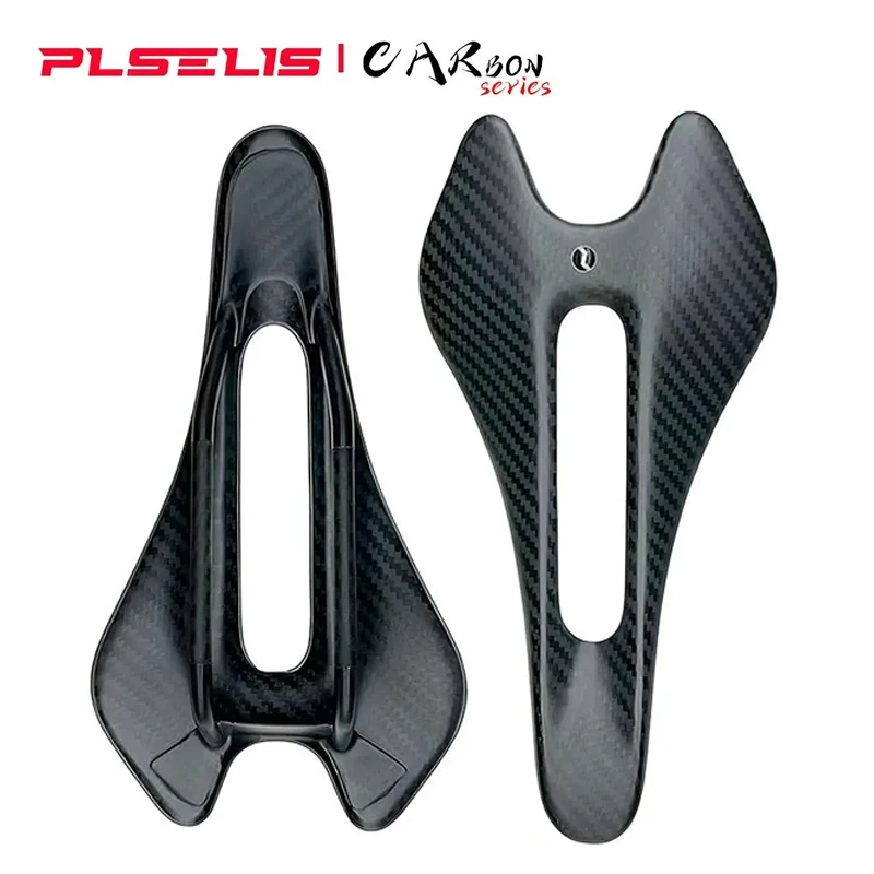 

PLSELIS saddle new road car high-end carbon fiber lightweight short nose breathable hollow hot selling Q elastic comfortable