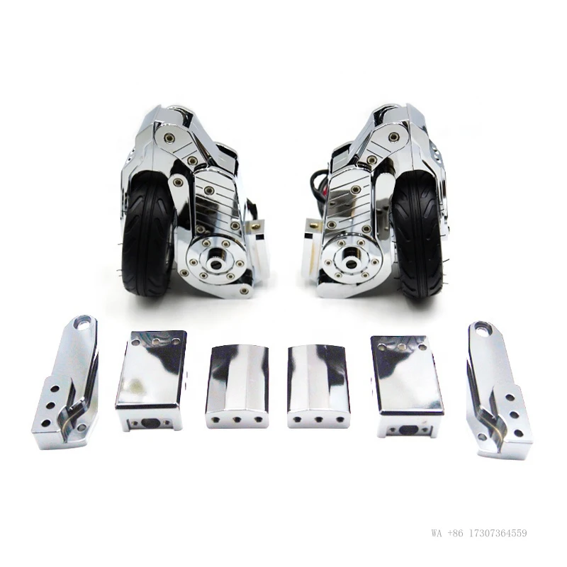 Motorcycle  Gl1800 Landing Gears Auxiliary Wheels Parking Bracket Frame with Flex Gear Landing Anti-fall Wheels Riding Start