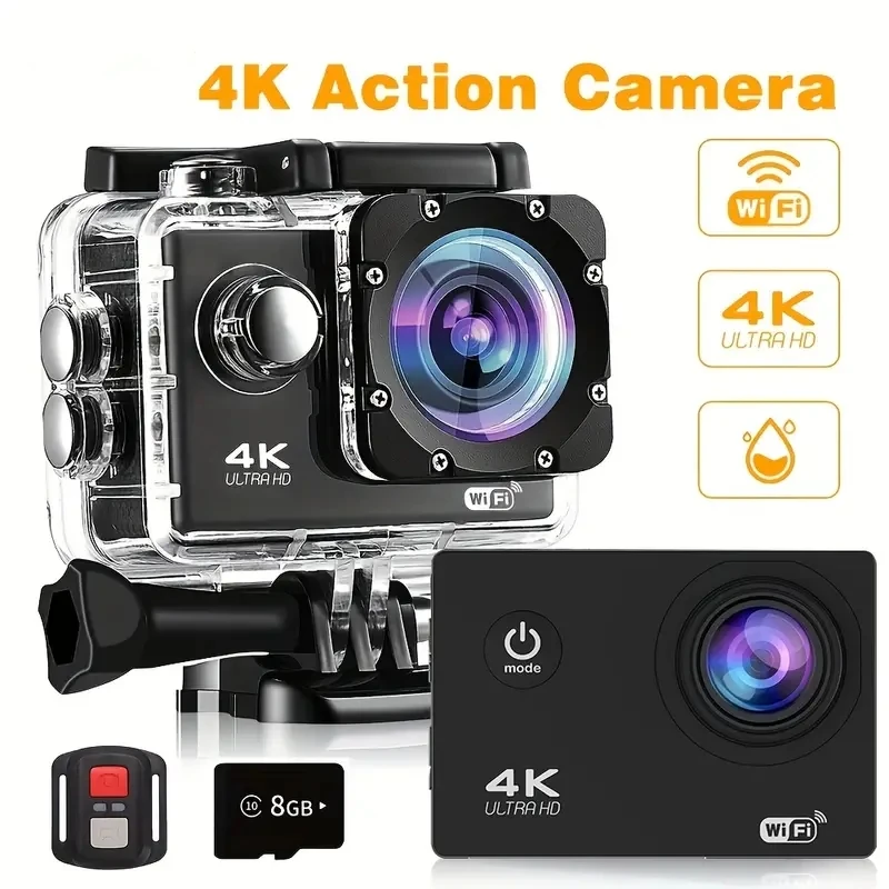 4K Action Camera WiFi 2.0