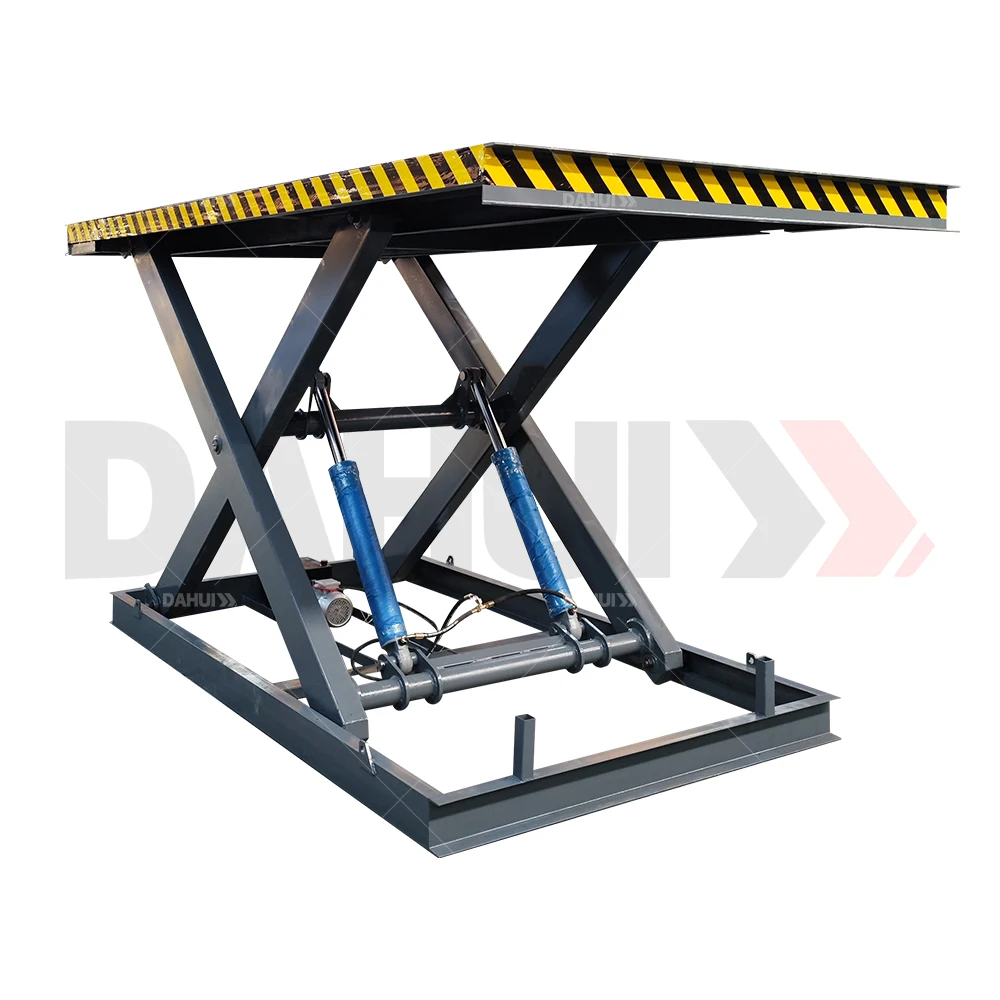 3T High Capacity Steel Stationary Scissor Lift Electric Lifting Table 1.3M Industrial Lift 2500x2000mm view 3
