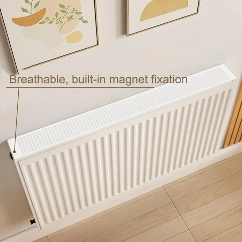 

For Home Decoration Cotton Linen Cover Magnetic Radiator Pad 40 60 80 100 120 140 160 200CM*10CM Elegant Home Decor