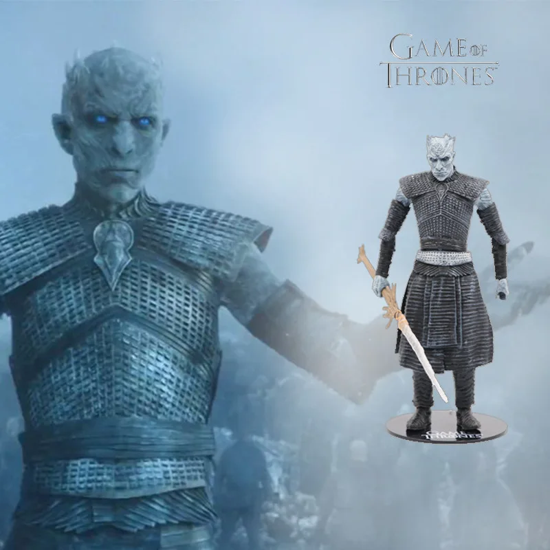 

Ice And Fire Song Of Thrones Night King 7 Inch Movable Action Figure Collectible Model Toy Robot Decorative collectibles Gift