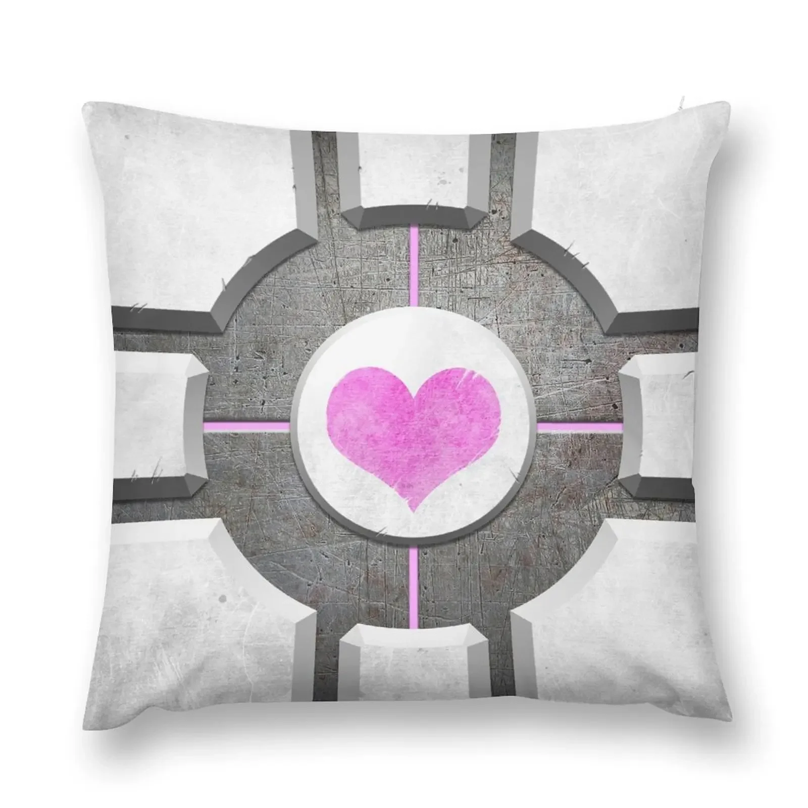 Companion Cube Throw Pillow Cushion Cover Luxury Christmas Pillows pillow