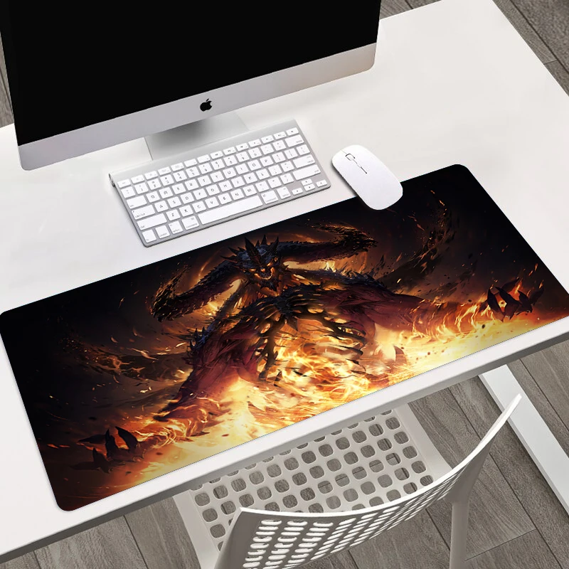 Best Selling Diablo Game HD Printing Mousepad Large Mouse Pad Gaming Accessories Computer Lock Edge Keyboard Mat PC Desk Pad