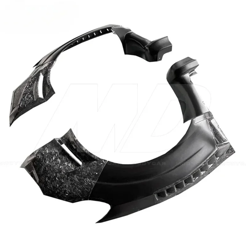 أطقم هيكل واسعة من ألياف الكربون بنصف مزورة على شكل حرف V لـ 2015-2018 سوبارو امبريزا 11 Sti Vab