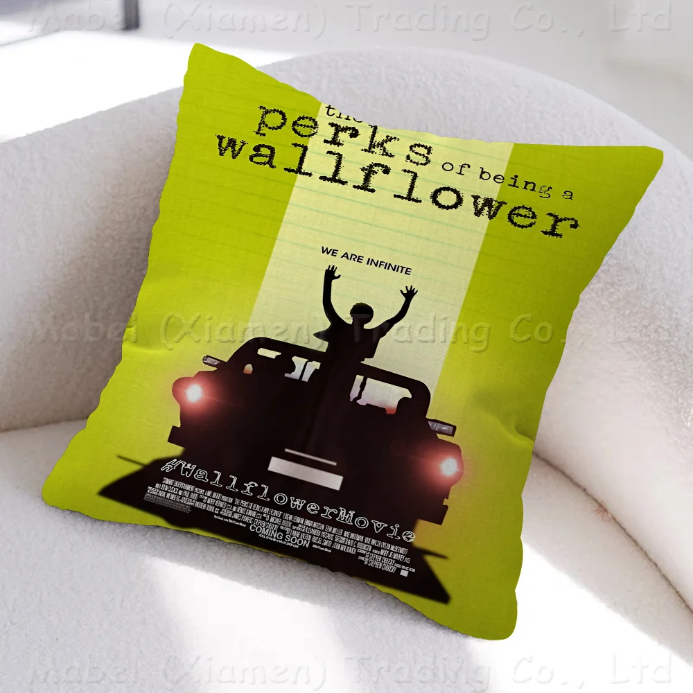 The Perks Of Being A Wallflower Cushion Cover Pillow Cover Decor Pillowcase Printed Cushion Case For Couch