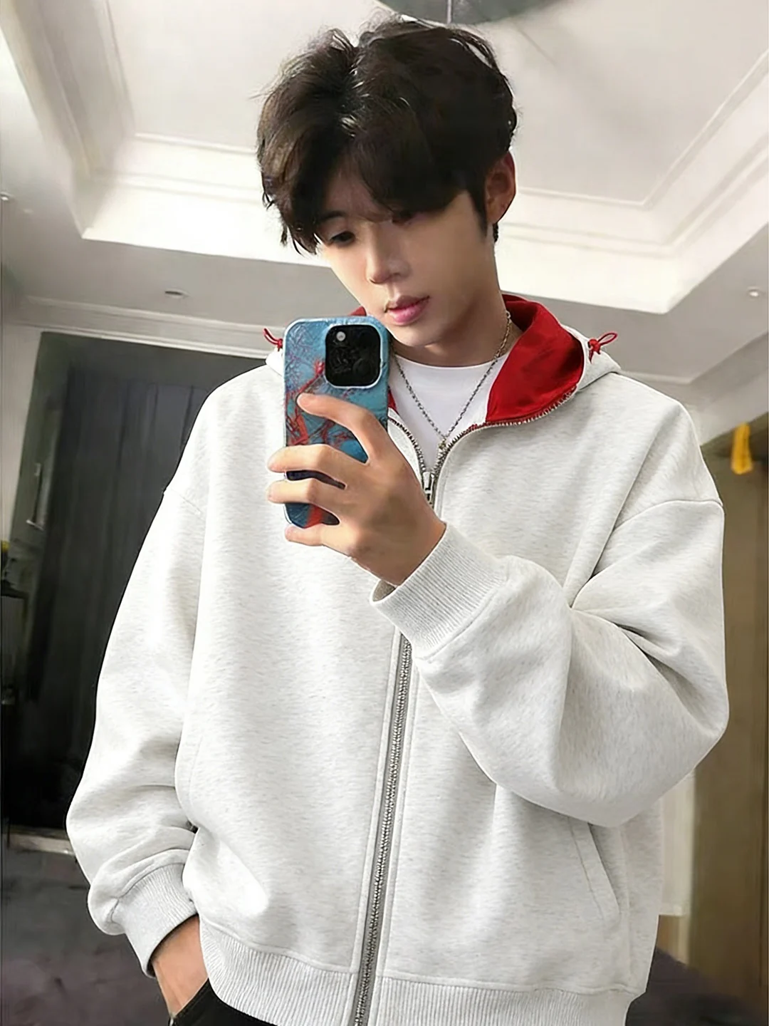 

Men's Hoodie Sweatirt Color Blo Design Comfortable Breathable Long Sve Sportswear Cleanfit Premium Feel Outerwear