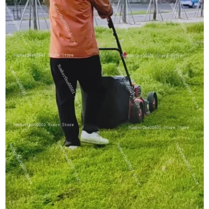 Hand Push Lawn Mower Weed Trimmer Orchard Grass Cutter Push Mower 18 inch 20 inch