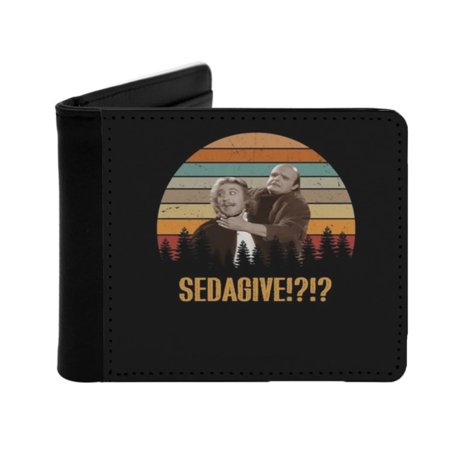 

Sedagive Young Frankenstein Кожаные мужские кошельки Держатель для кредитных карт Кошелек Черный кошелек Комедия Франкенштейн Young Frankenstein