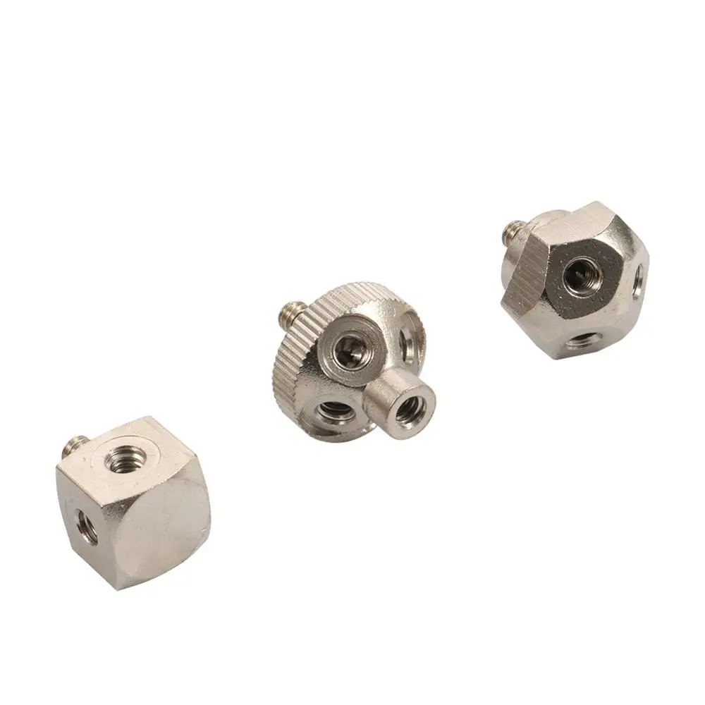 

5PCS High Pressure Micro Mist Atomizer Tip Stainless Steel 3/4/5-Head Multi-Jet Spray Nozzle, , 3/16" Orifice Cluster Nozzle