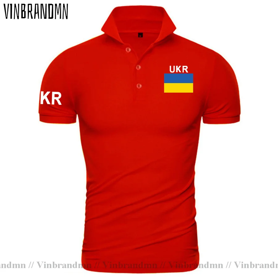 Ukraine Ukrainian Polo Shirts Men Short Sleeve Classic Brands Printed For Country Flag Shirt Nation Team Design UKR Ukrayina New