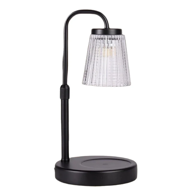 LICE-โคมไฟเทียนไฟฟ้า,ปรับความสูงได้,เทียนอุ่นพร้อมตัวจับเวลา Dimmer,2 หลอดไฟ,ตกแต่งห้องนอน,ของขวัญตกแต่งบ้าน