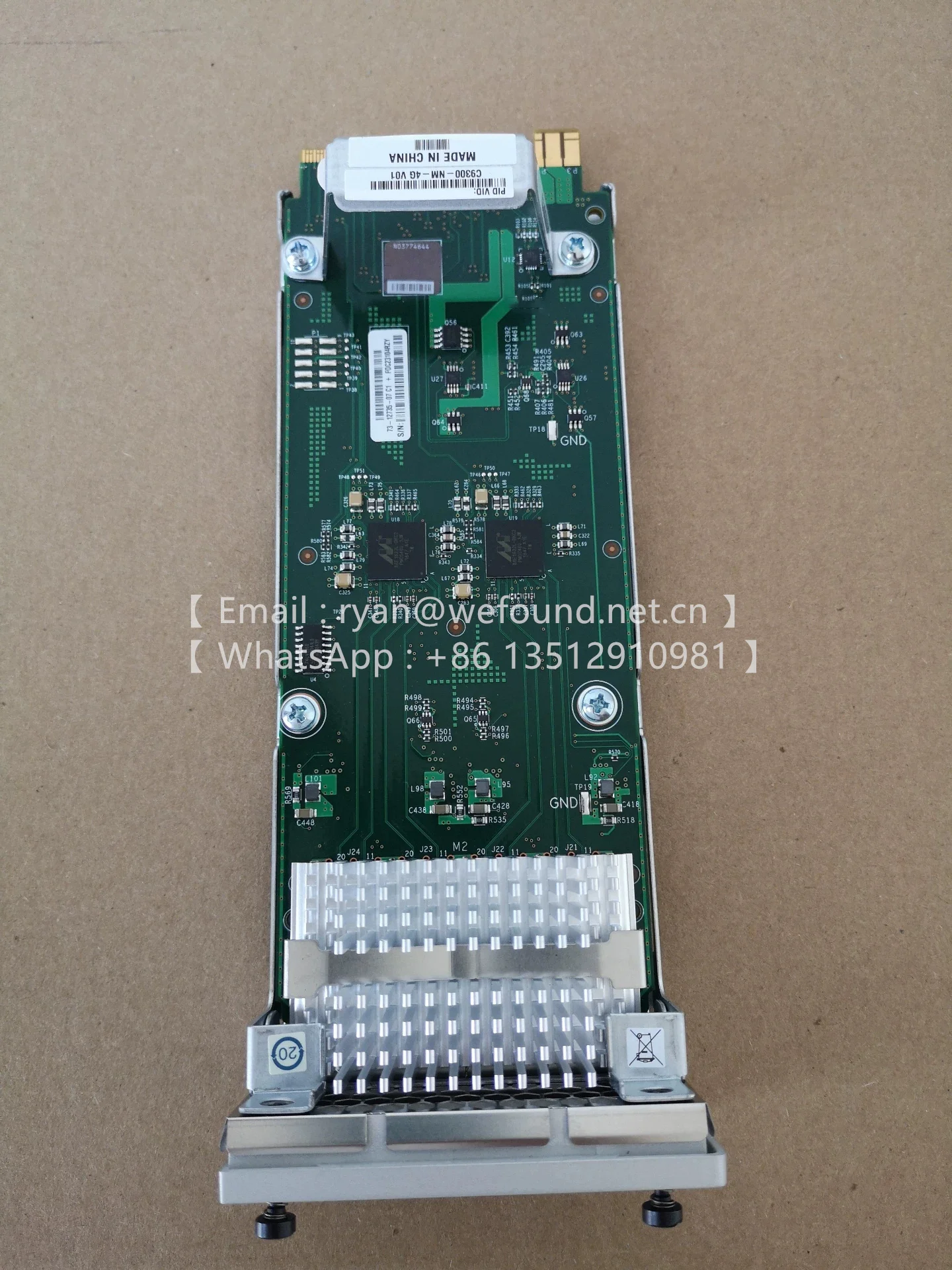 Moduł sieciowy C9300-NM-4G