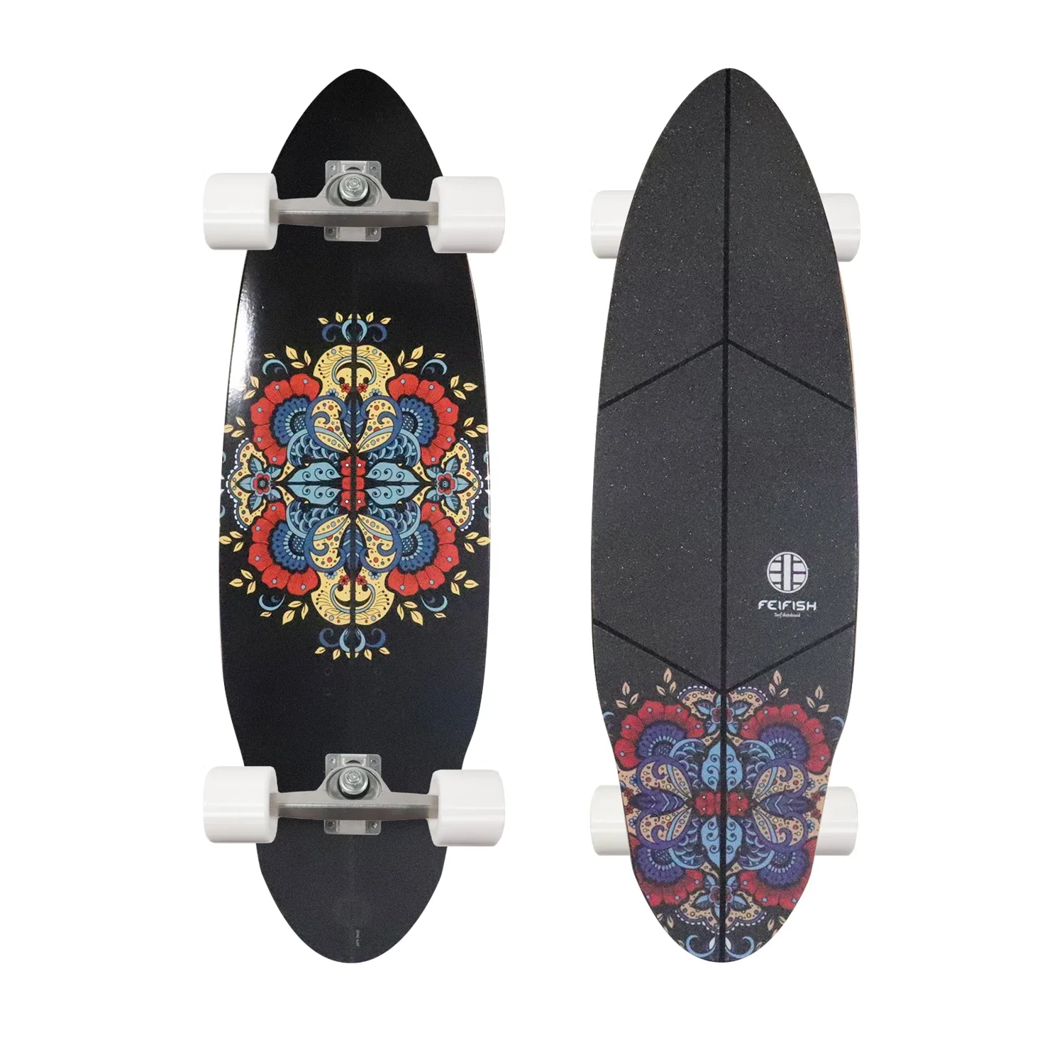 7 Ply Canadian Northeast Maple Street Surfing Skate Board Cruiser Surf Skateboard Land surfskates