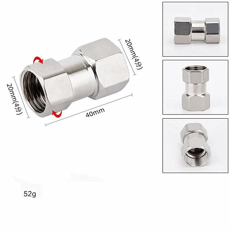 

The faucet has various specifications of threaded interfaces both inside and outside. It is suitable for kitchens, bathrooms