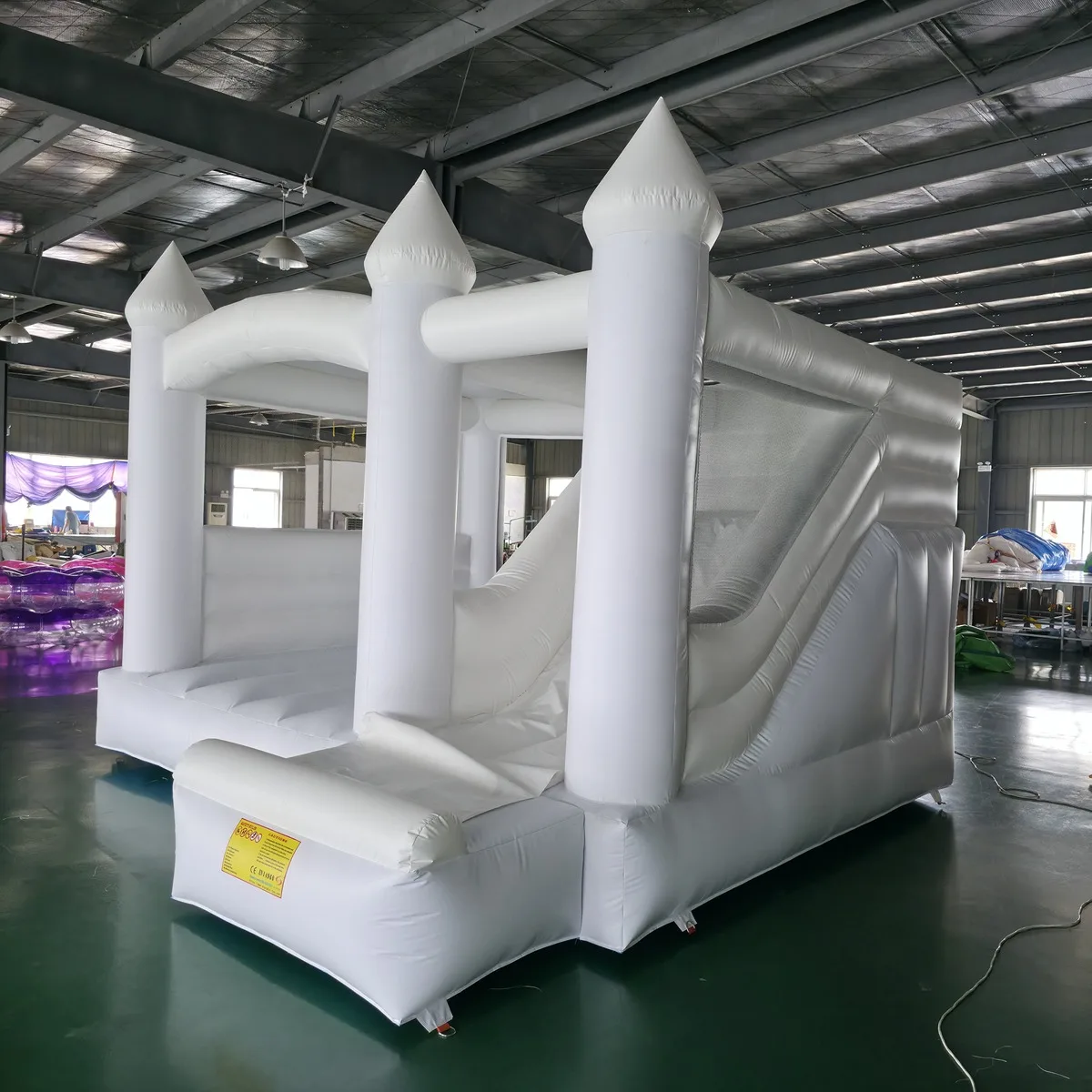 Commercial PVC Inflatable Bouncy Castle Trampoline Slide for Party Rental Outdoor Equipment - view 2