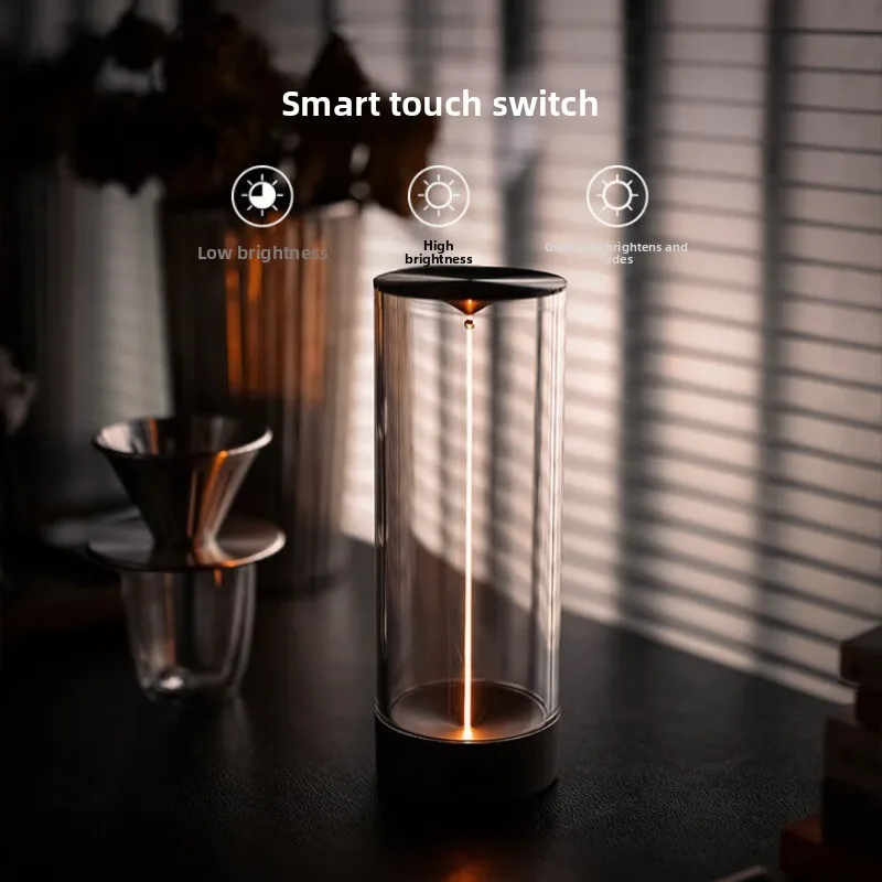 Creative LED smart lamps bedside lamps, light luxury high-end bedroom charging night lamps