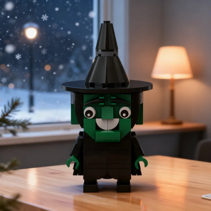 

122pcs MOC The Wicked Witch Of The West Wizard Of Brickheadz Model Building Blocks Architecture Toy Christmas Gifts Brick Kids