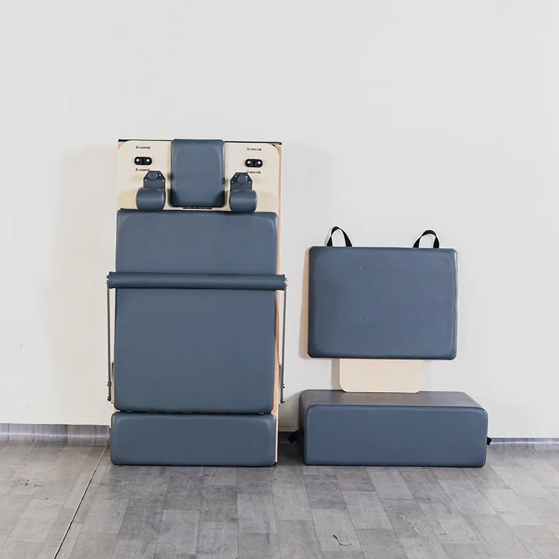 Small Folding Pilates Reformer Equipment Core Yoga Bed Home Fitness Weight Loss Material Pilates Machine