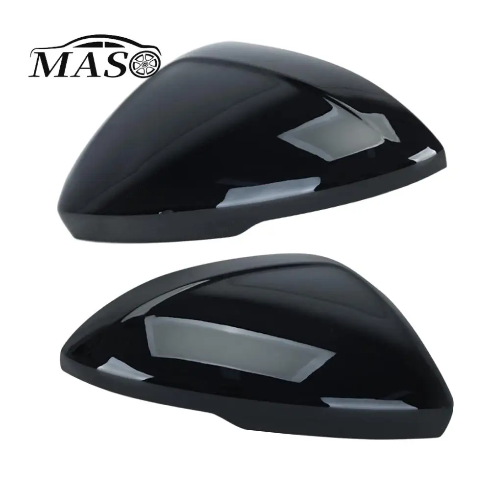 Glossy Black Side Rearview Mirror Cover Caps Shell for Opel Astra Vauxhall Astra MK7 K B16 2015 2016 2017 2018 2019 2020 2021 