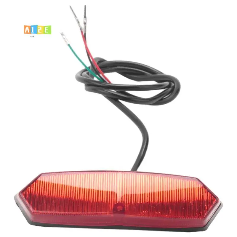 

Задний фонарь для электровелосипеда A12E-LED, 12В-80В, сигнальная лампа для безопасной ночной езды