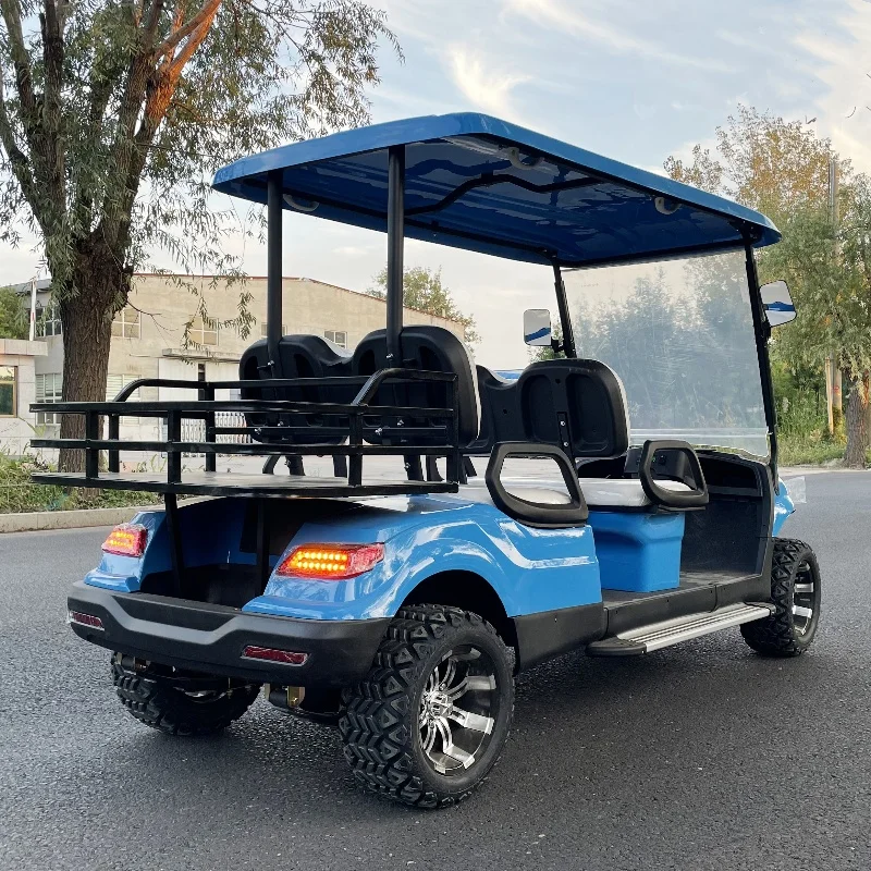 

2 4 6 Seats All Terrain Beach Off Road Car Electric Golf Cart with Bag Holder