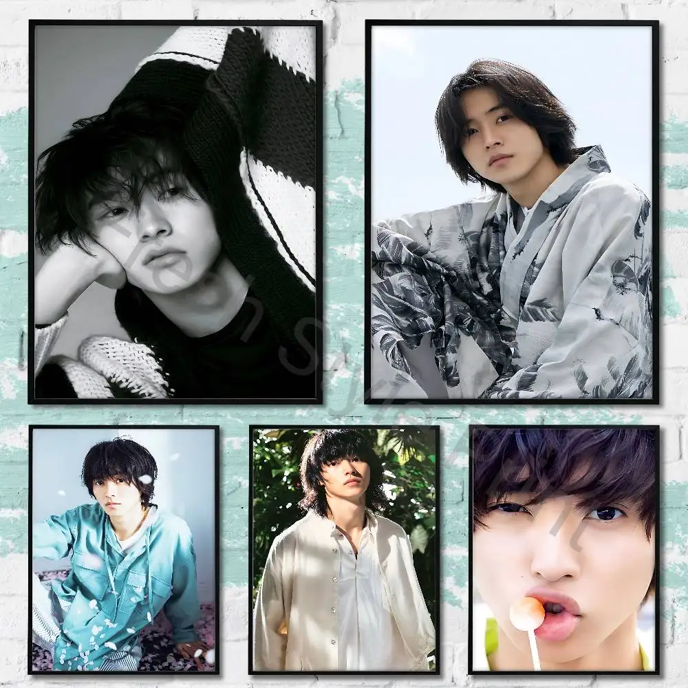 

Actor K-Kento Y-Yamazaki Poster Waterproof HD Wall Art Decal Self-Adhesive Aesthetic Decor For Home Living