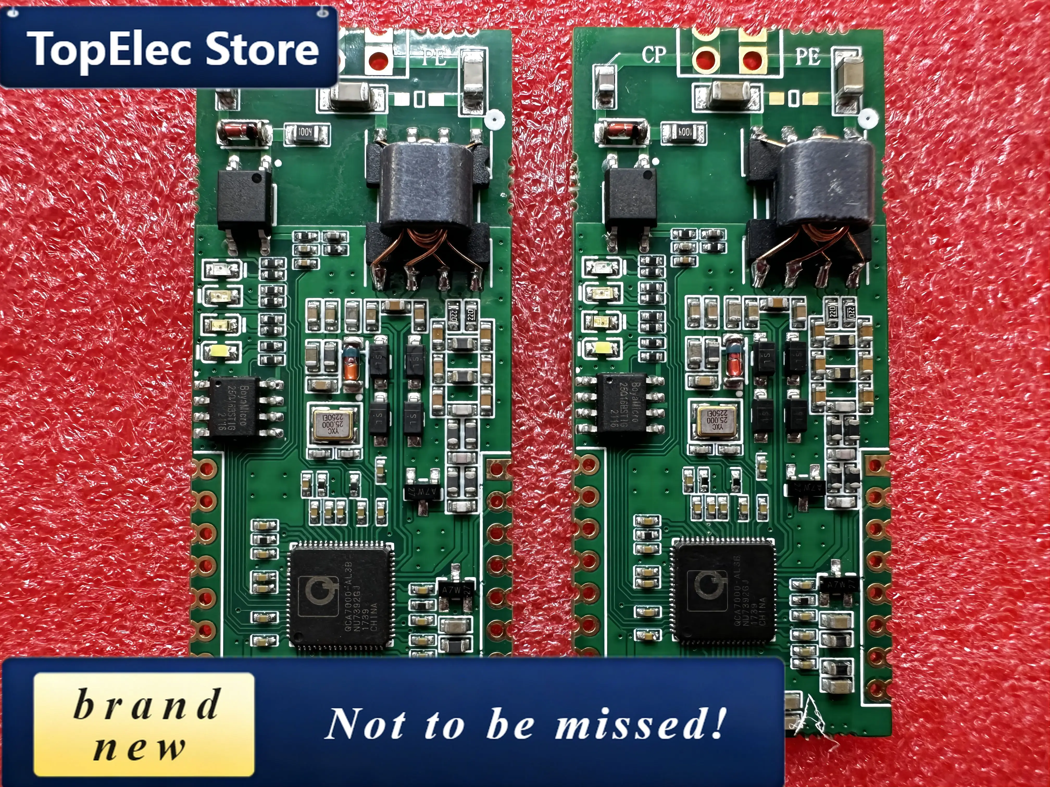 TopElec QCA7000/7005HomePlugGreenPHY Broadband Power Line Carrier PLC Module ISO15118