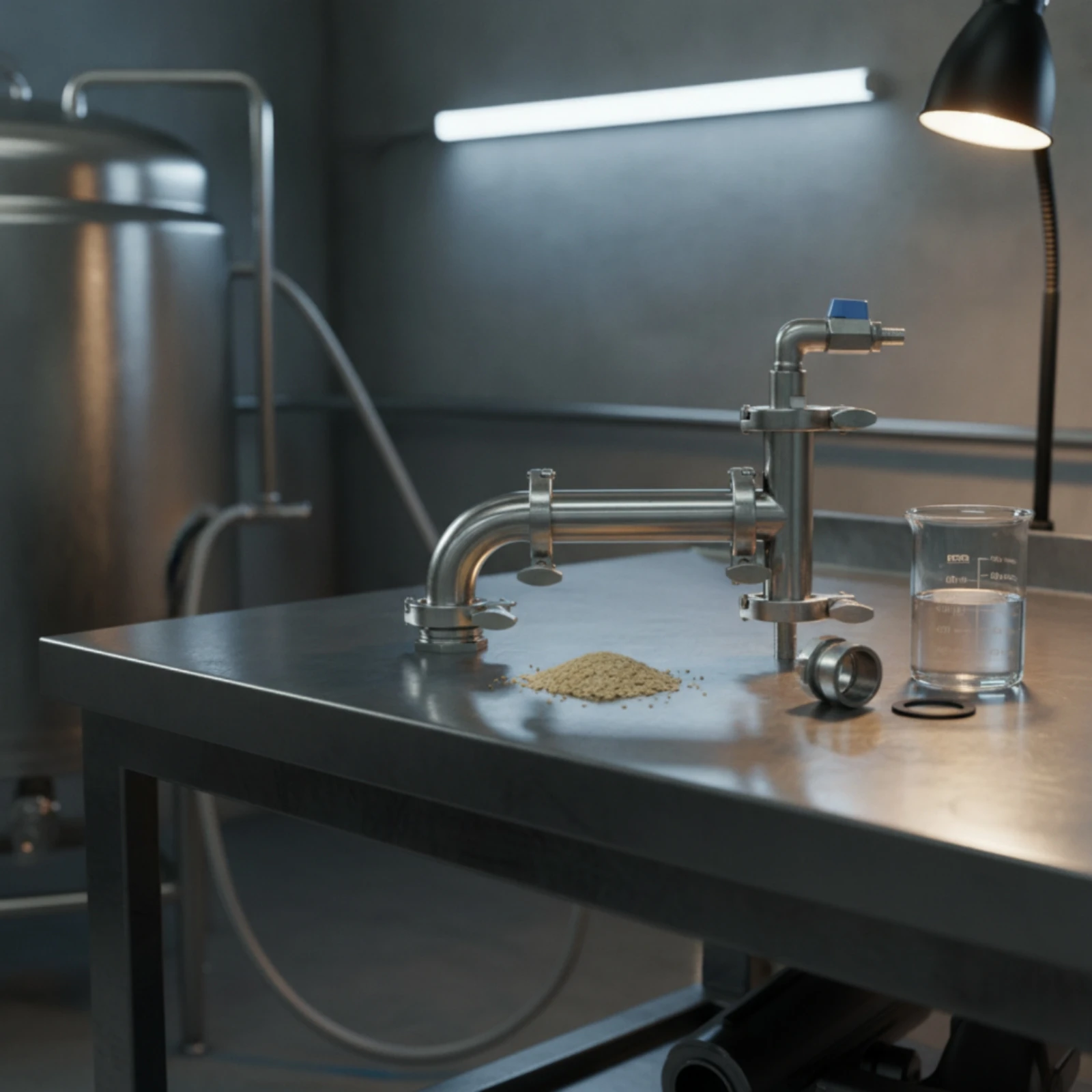 Immagine 5: Condensatore a Vapore con Tri-Clamp per Uso Alimentare, Senza Saldature, Elettrico per Interni, per Birrai Casalinghi