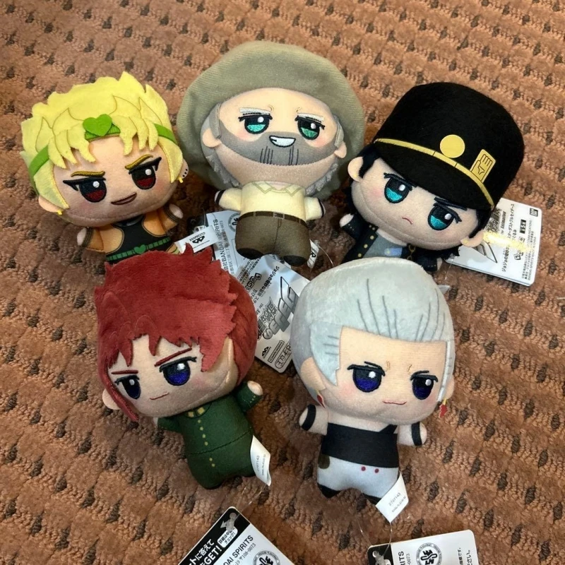 Kawaii Anime Figure    JoJo Plushie Keychains Adorable Jotaro Kakyoin Noriaki Cotton Dolls Perfect Cute Gift for Anime Lovers