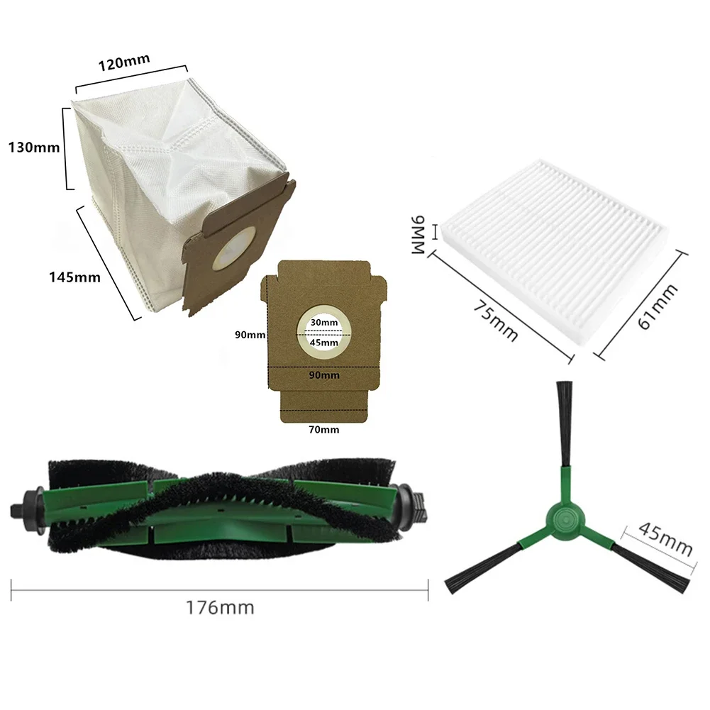 

For Roomba For Vac 2 Robot Vacuum Q0520 For Vacuum 2 Essential Robot Main Side Brush Filter Dust Bag Home Appliance Accessories