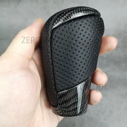 Real Carbon Fiber Car Gear Head Shift Knob Handle For Mazda 3 6 BM GJ CX-3 CX3 CX-5 CX5 KE KF CX8 CX9 Axela ATENZA Accessories