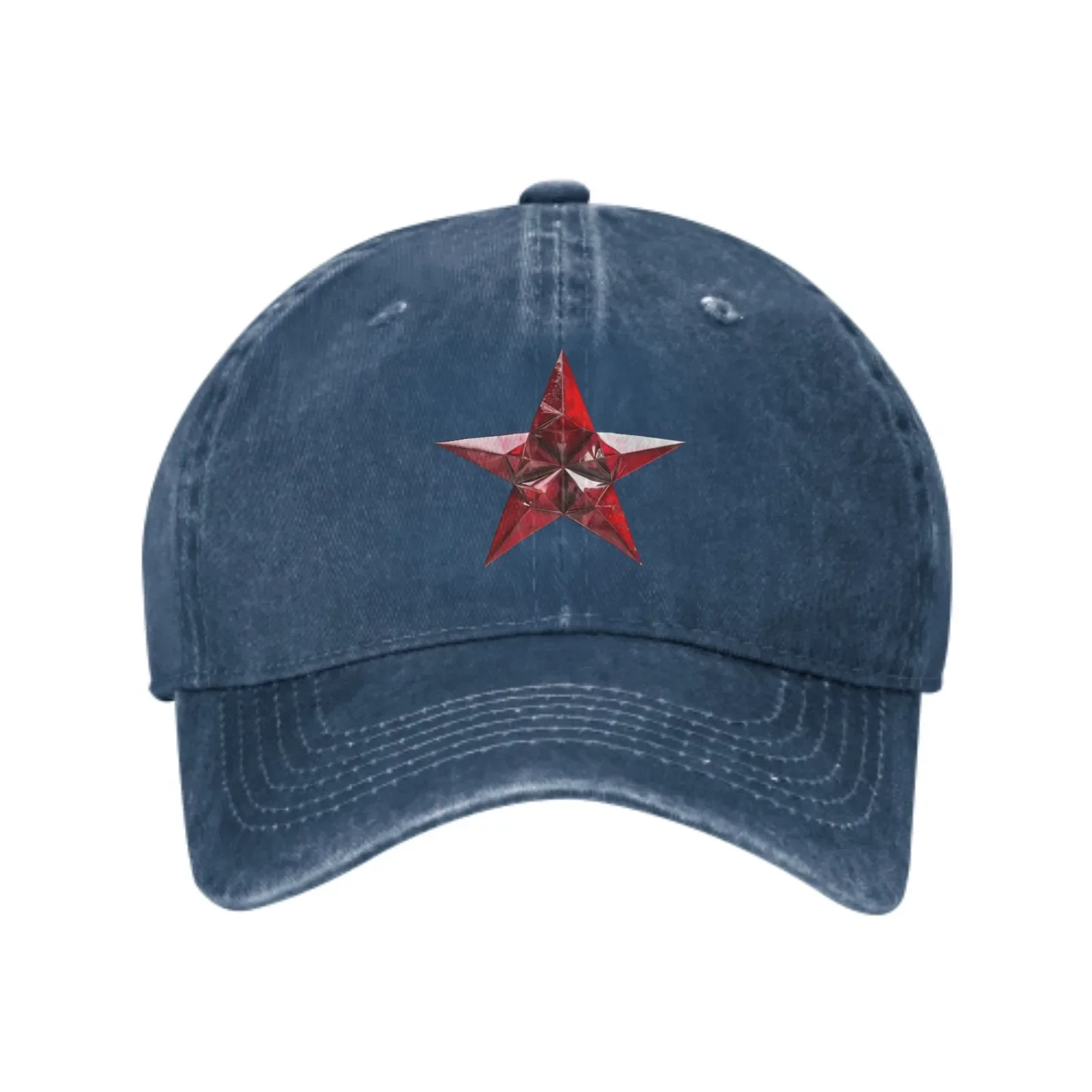 Red-Star Summer Classic Fashion Men Trucker Hat Cotton Breathable Women Cowboy Cap Outdoor Leisure Basketball Caps