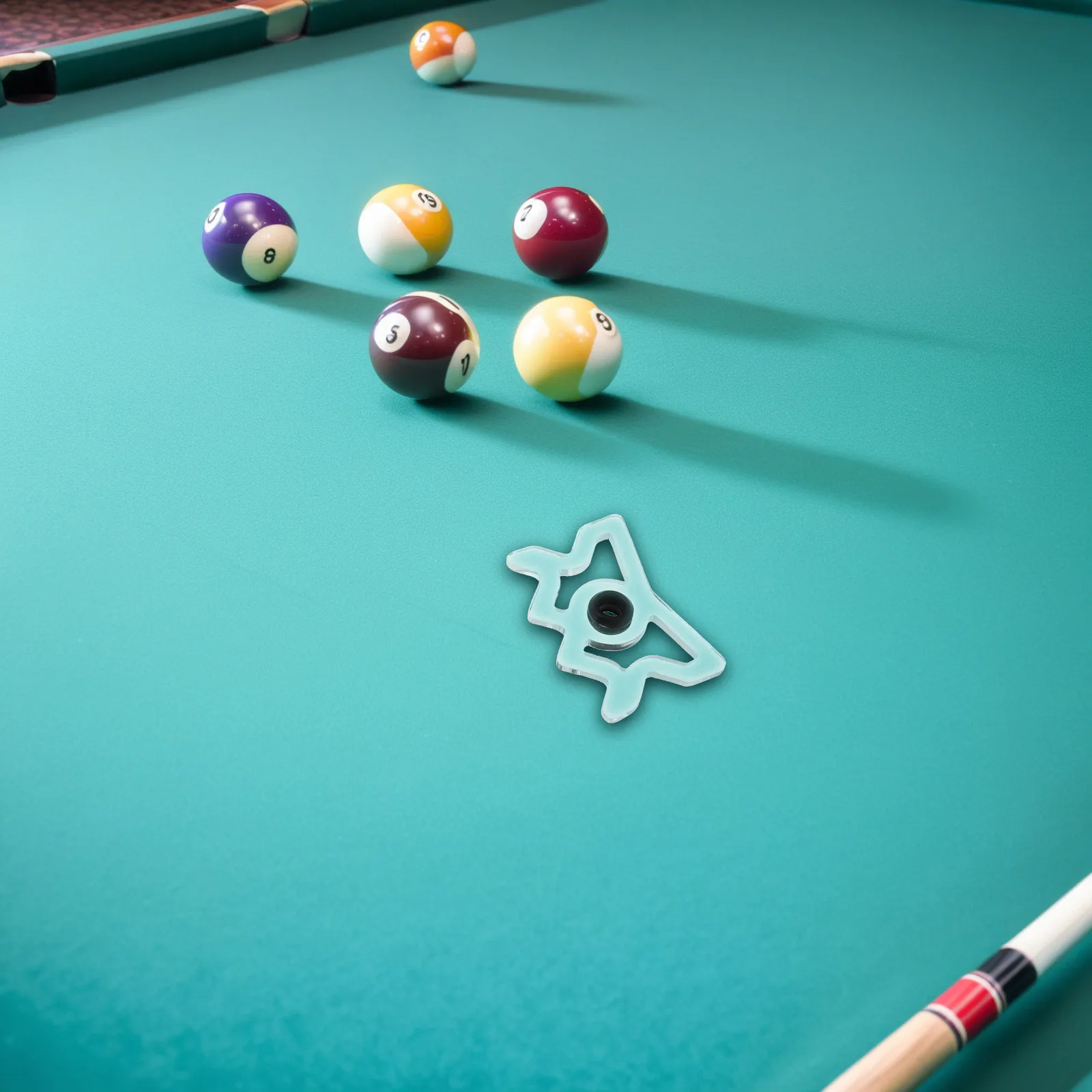 

Acrylic Transparent Billiard Bridge Head Cue Rack High Fork Snooker Pool Cue Rest Table Game Accessory Transparent Pool Bridge