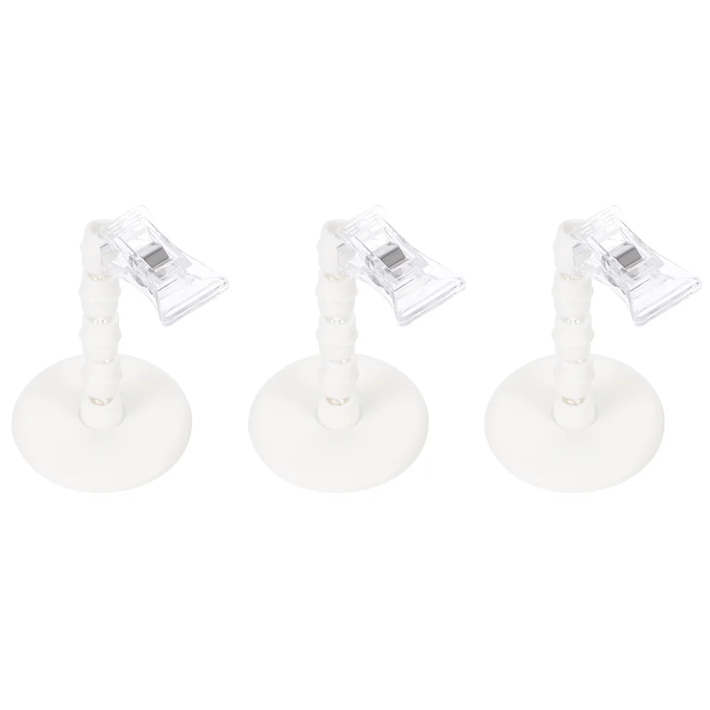 3 قطعة حامل الملصقات كليب البلاستيك قوي قطب شارة السعر عرض موقف سطح المكتب التسمية الرف للإعلان علامة القائمة سوبر ماركت