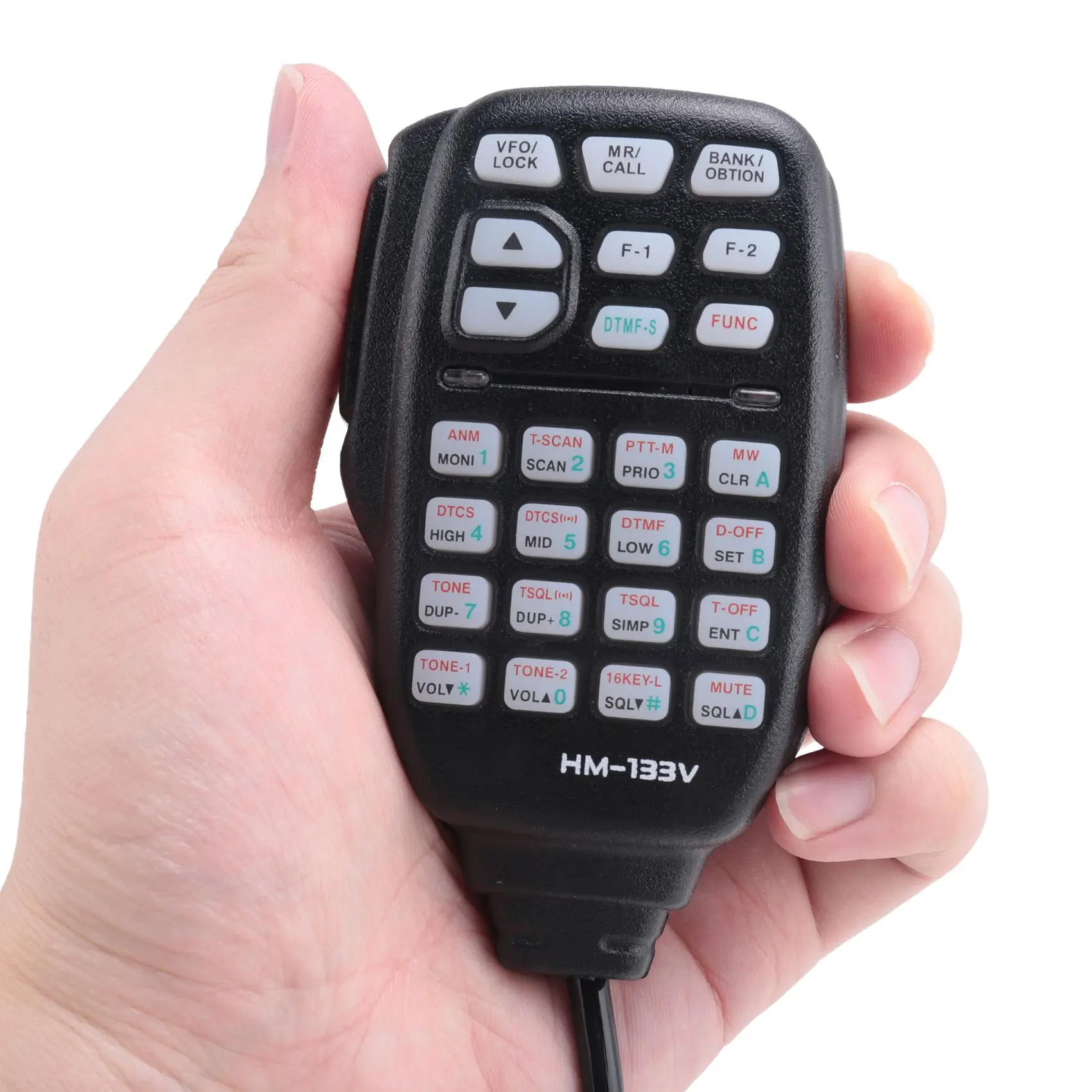 

[in stock] HM-133 Mic Speaker Handheld Shoulder Mic for Radio IC-207H IC-880H IC-2820H IC-E282 HM-133 RJ-45 IC-2725E IC-2800H IC