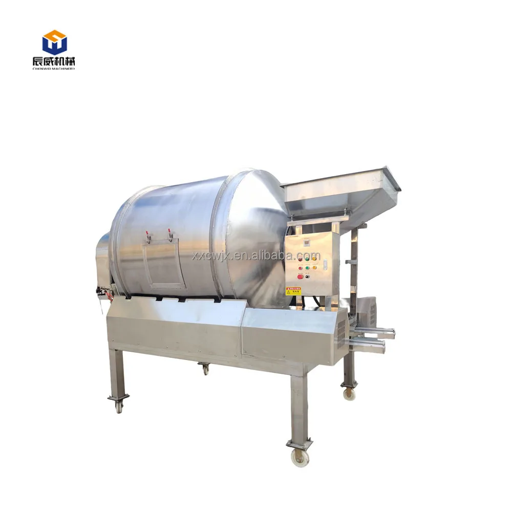 Food Grade Dry Powder Granular Material Uniform Mixing Industrial Chemical Rotary Drum Mixer Machine