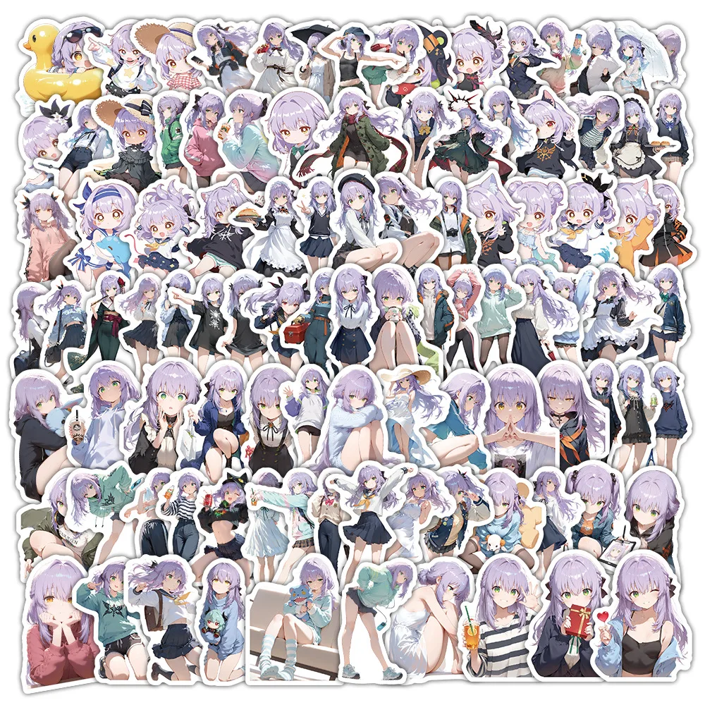 

10/50/100PCS Seraph of the end Shinoa Hiiragi Female Protagonist Anime Decorate Guitar Tumbler Waterproof Sticker Kids Toy