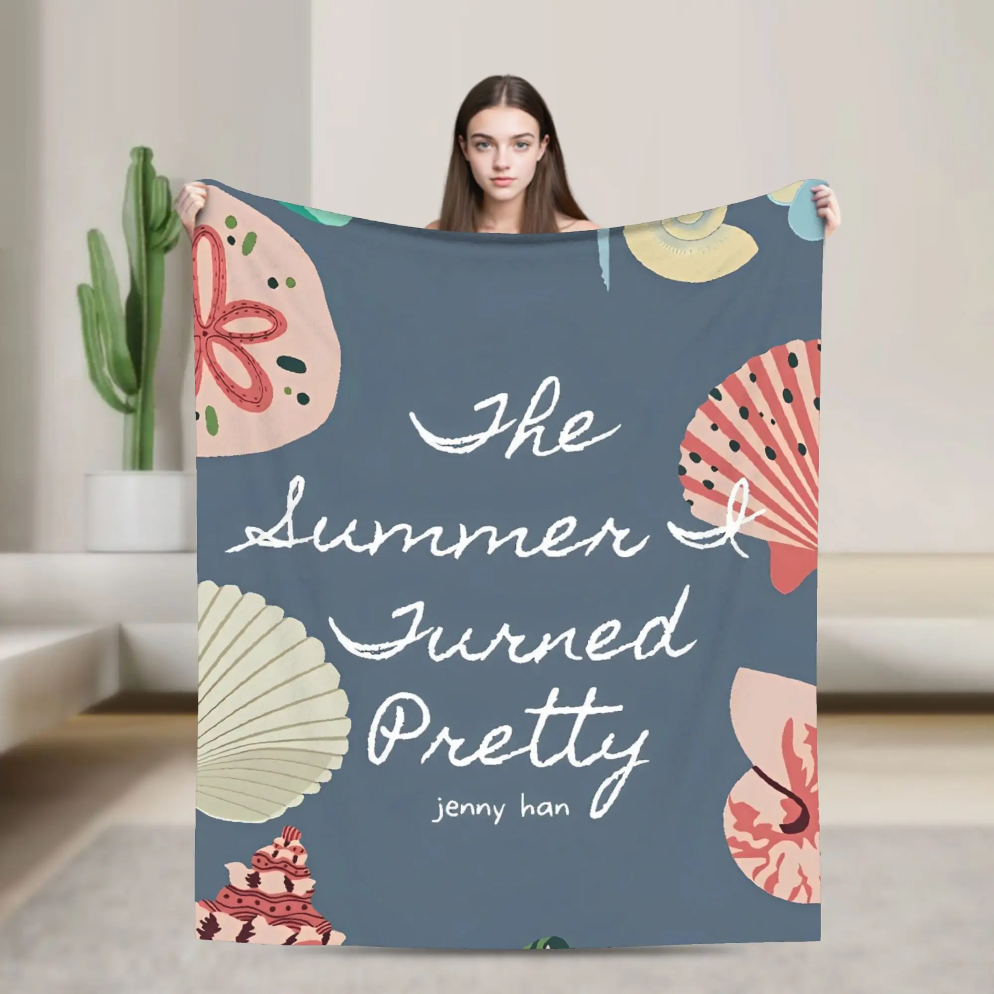 Conrad Fisher  Blankets Quality Warm Soft The Summer I Turned Pretty   Throw Blanket Winter Kids Adult Home Decor  Bedspread