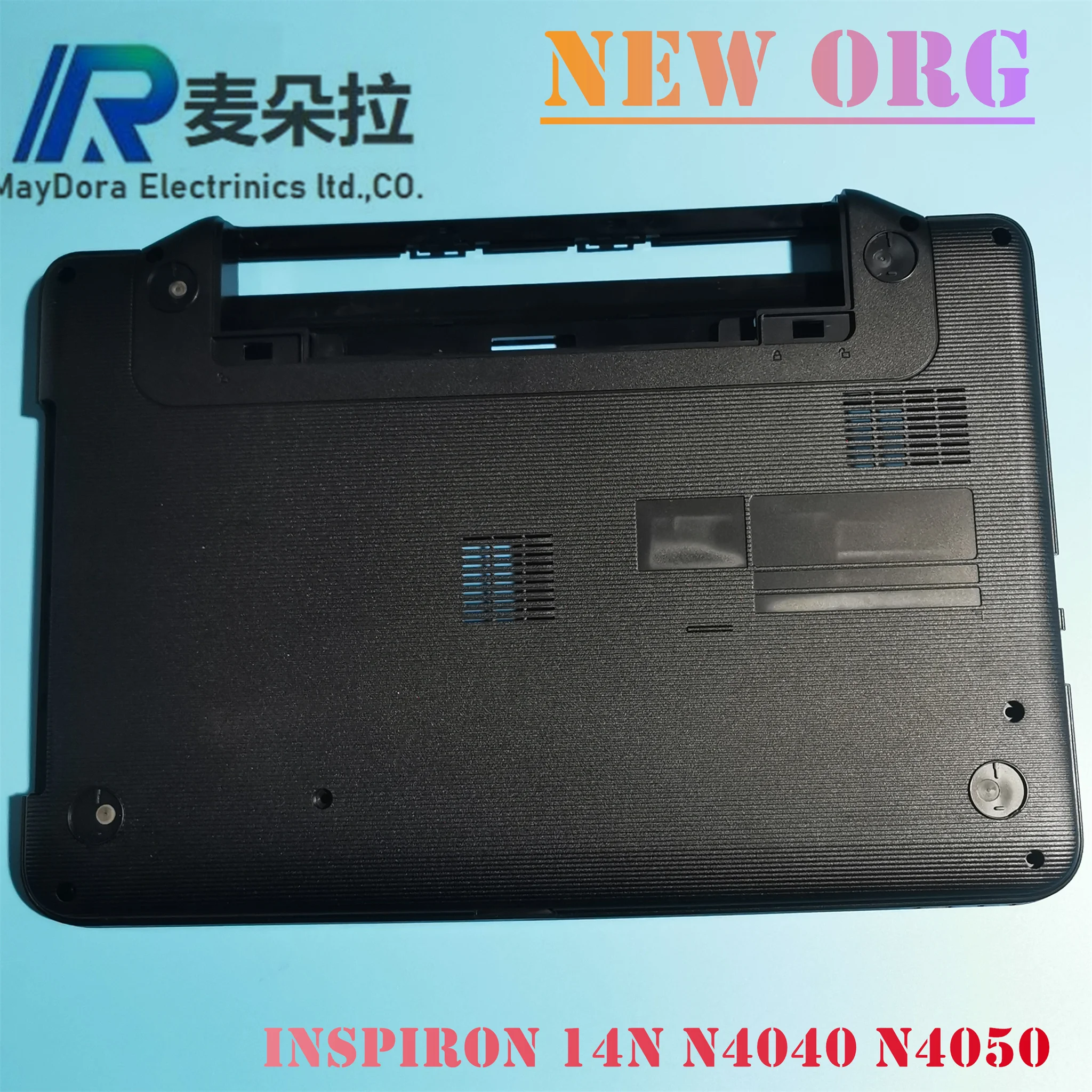 

NEW ORG Laptop case for DELL INSPIRON N4050 M4040 VOSTRO V1440 V1450 Laptop bottom base D shell wo Root and BATT Lock BLACK