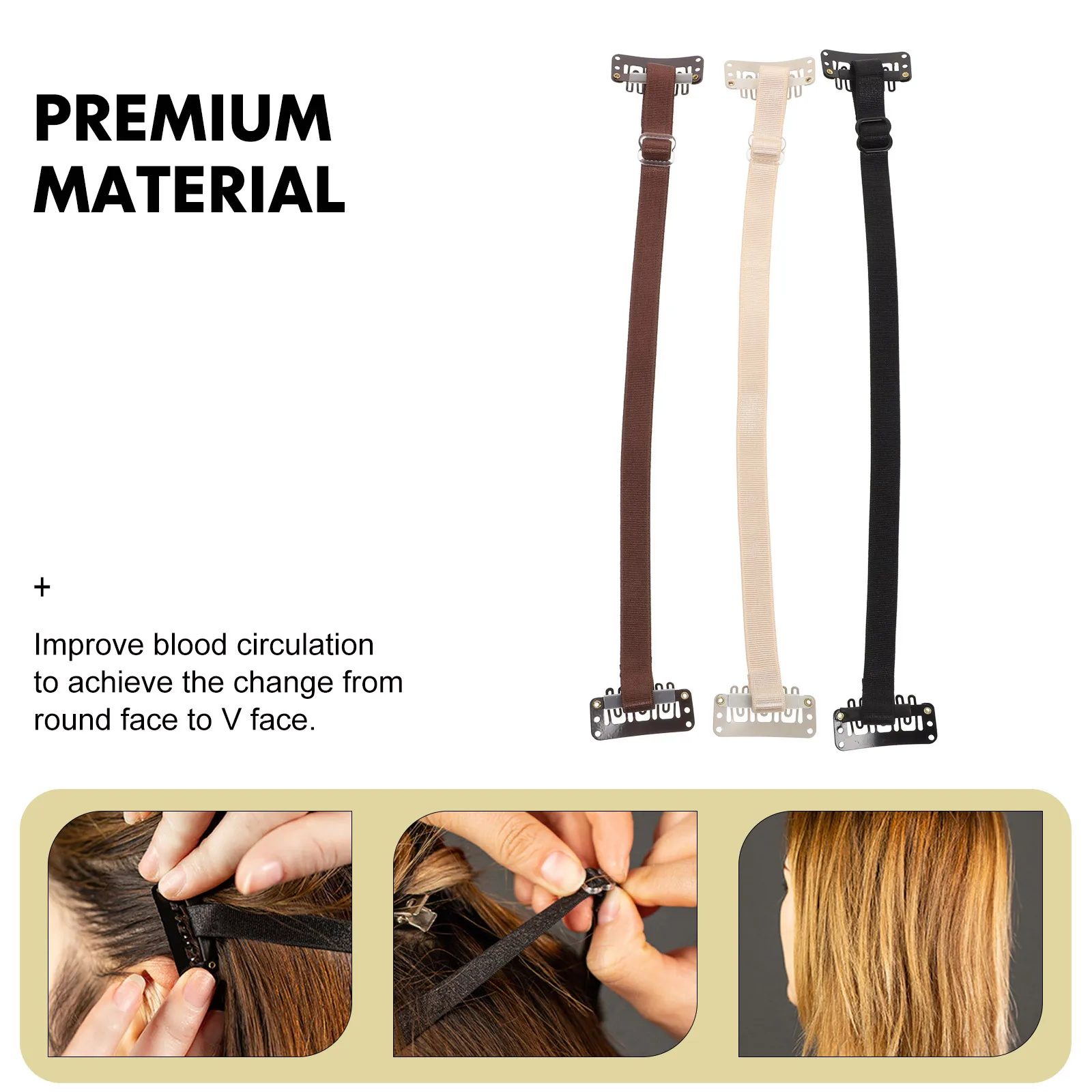 3 fasce per il lifting del viso, prodotti di bellezza per le donne, per il rafforzamento della pelle e il sollevamento del viso, regalo per la cinghia delle amiche