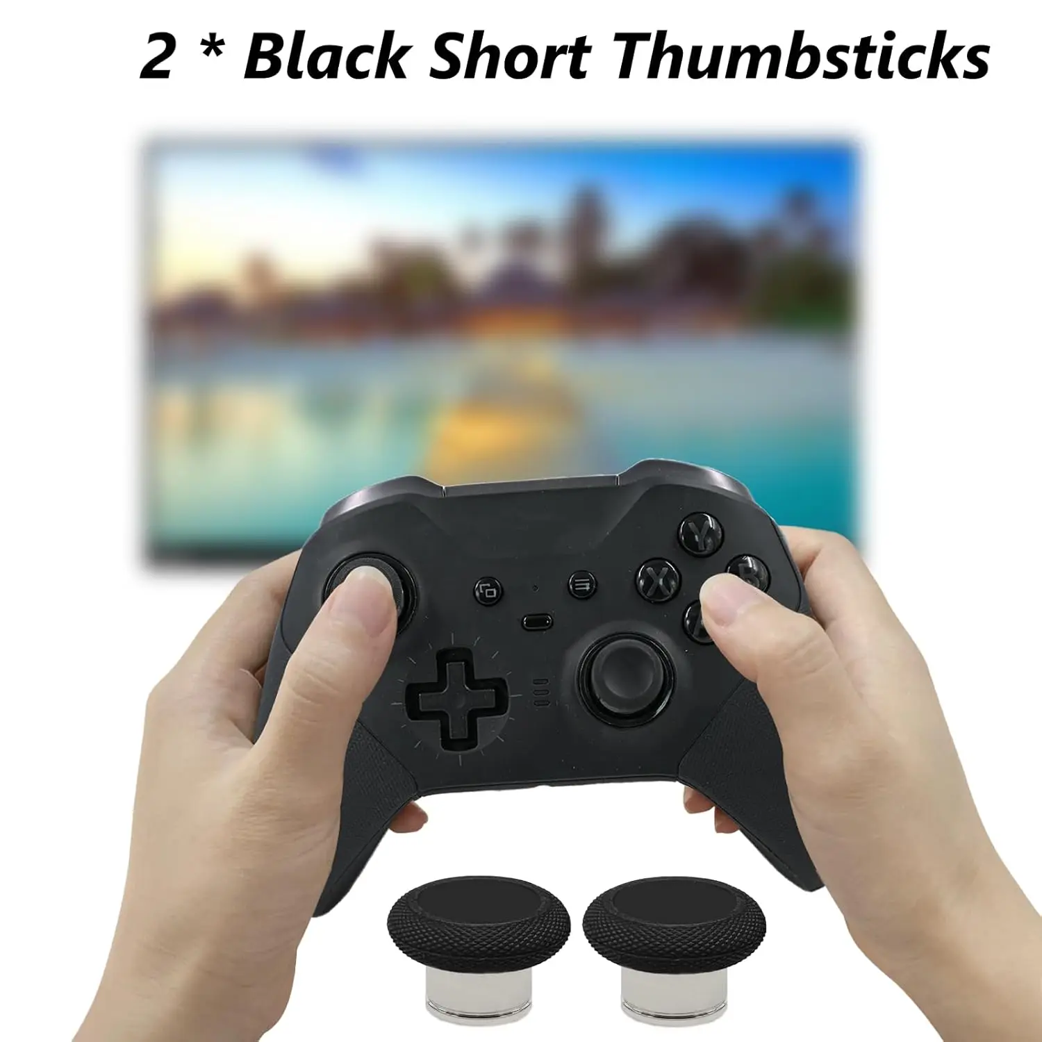 Xbox One Elite Series 2 Controller Replacement Thumbstick Swap Set 2x Low Sticks