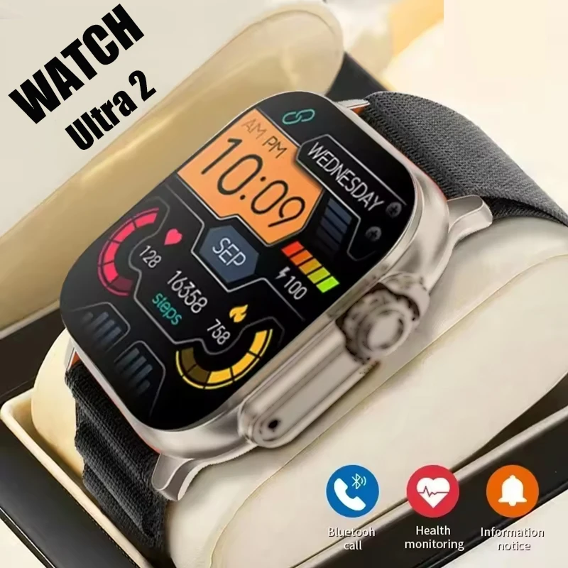 Original T800 Ultra2 Smart Watches Bluetooth Call Health Fitness Tracker Multi Sport Mode Smartwatch Women Men For Android IOS