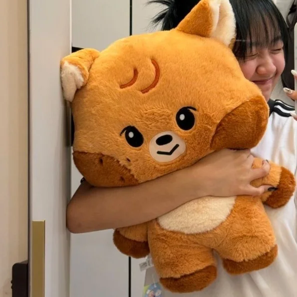 40 سنتيمتر DREAMIEZ عروسة كارتون لينة قصيرة أفخم دمية المفاتيح ملء PP القطن لعبة JJED LEMYO JJUN KKYUPING المشجعين هدية عيد ميلاد #1