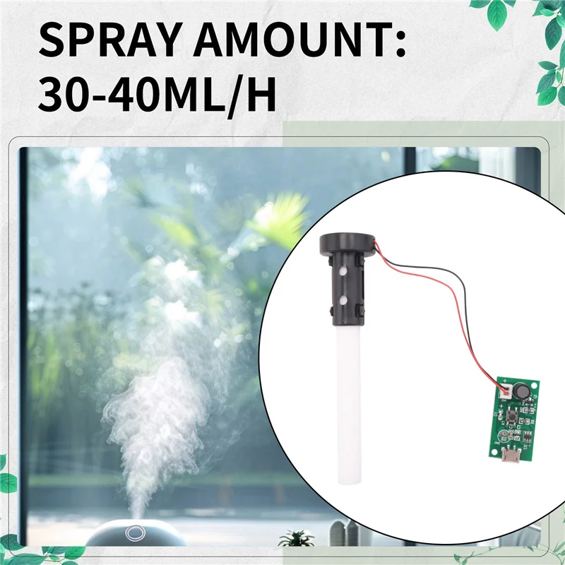 REPLA-12Pcs 20MM Ultrasonic Mist Maker Fogger Atomizer Transducer Atomizer Film Plate Accessories Humidifier Rubber Gasket