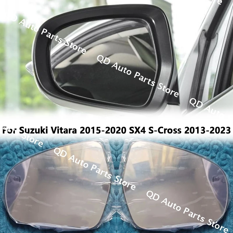 

OEM 8474061M00000 8473061M00000 для Suzuki Vitara 2015-2020 SX4 S-Cross 2013-2023 боковое зеркало заднего вида с подогревом автомобиля стекло